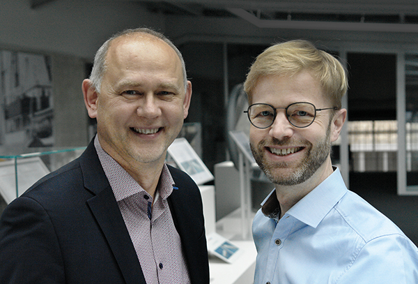 Dr. Elmar Pongratz y Tobias Becher con nuevas responsabilidades